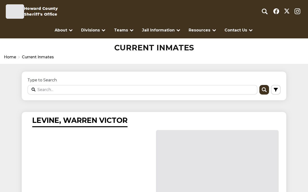Kokomo residents directory Howard County current inmates